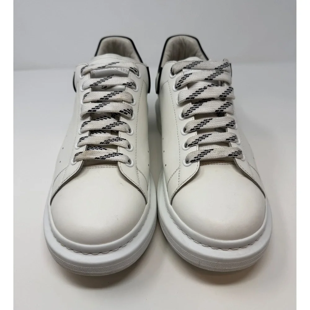 Alexander McQueen Oversized Sneaker White/Black Trim Size 13.5 US 46.5 EU - Picture 2 of 8